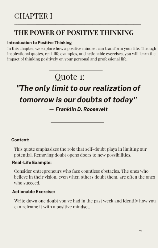 Guidance page from the e-book