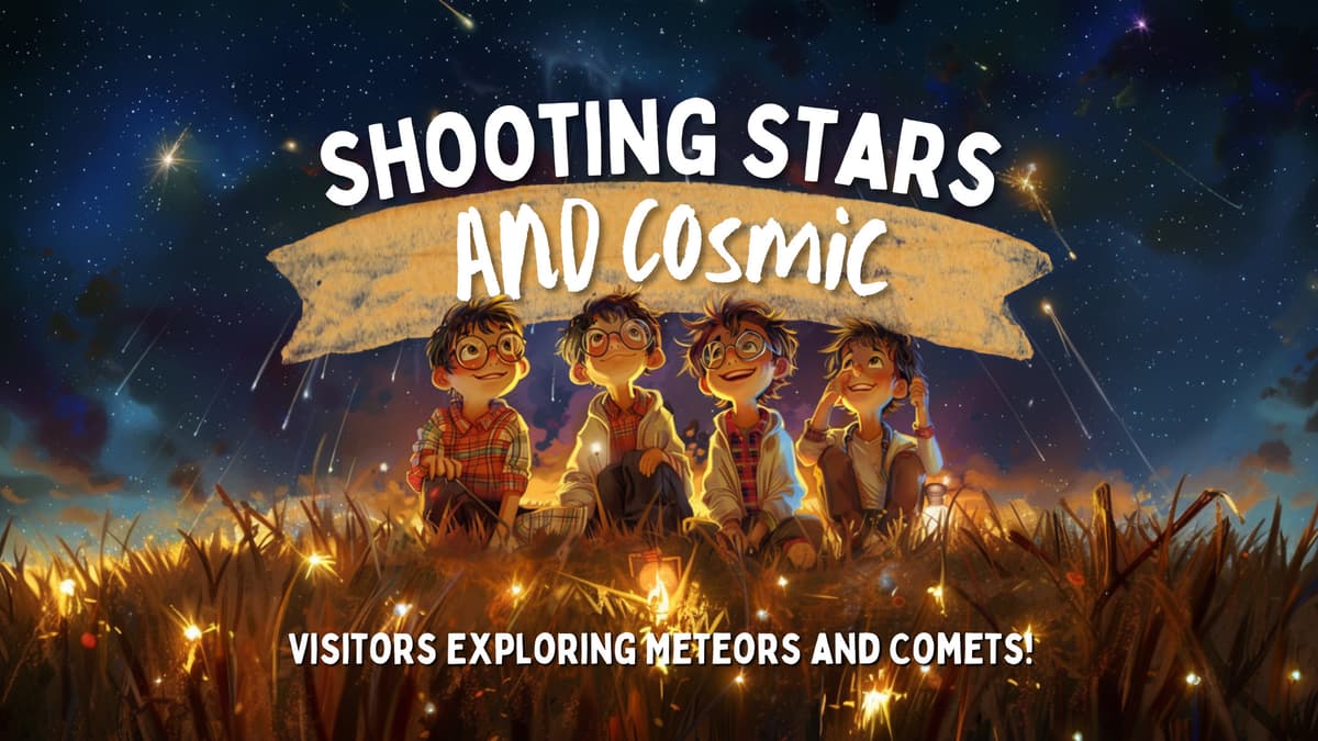 Cover of Shooting Stars and Cosmic Visitors